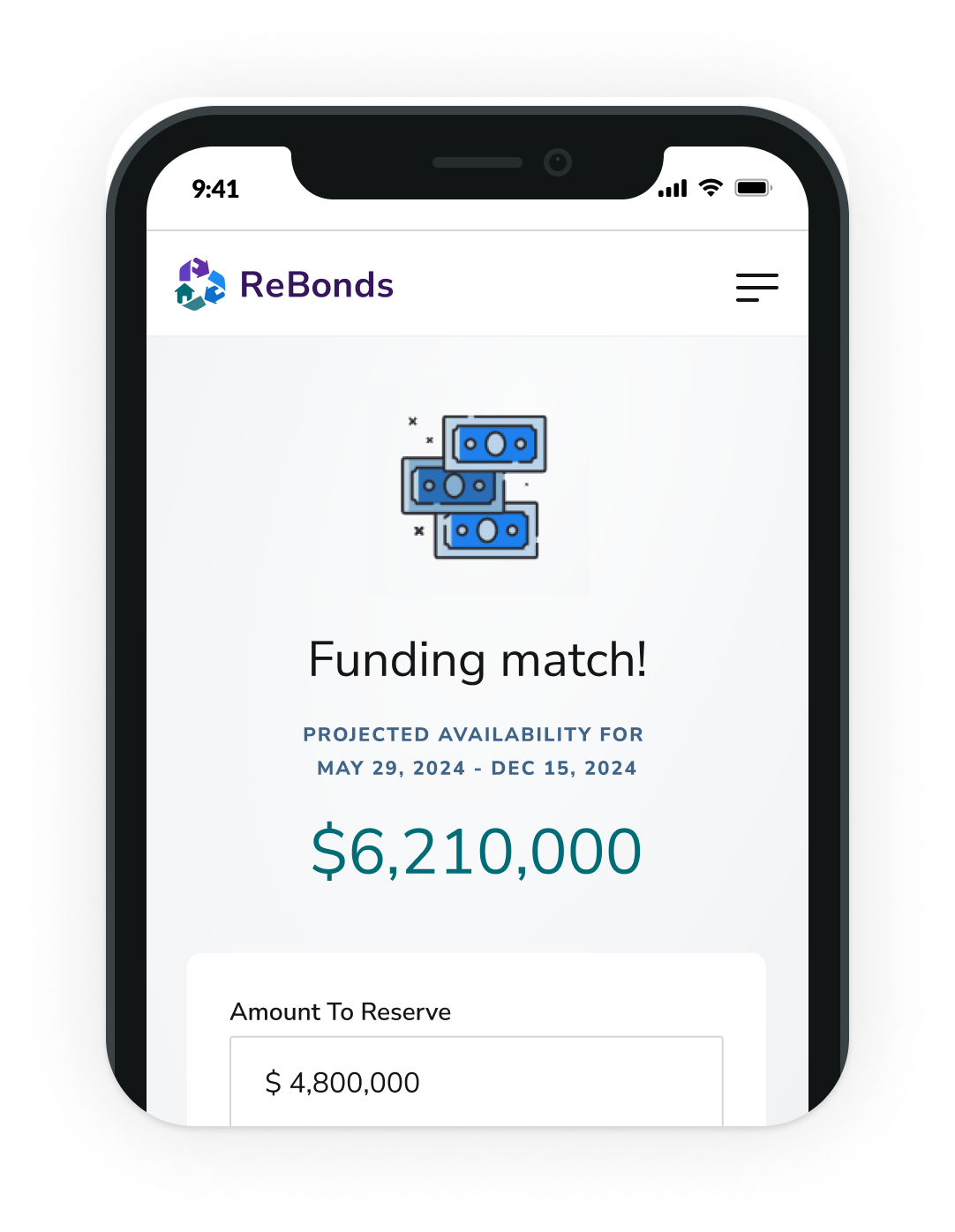 ReBonds Funding Match